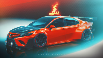 Картинка автомобили 3д honda camry aerorat