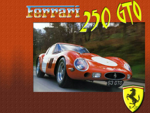 Картинка 250gto автомобили ferrari