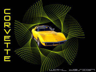 Картинка corvette c3 автомобили