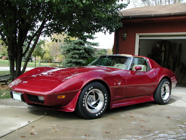 Обои картинки фото автомобили, corvette