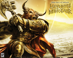обоя видео, игры, dark, age, of, camelot, labyrinth, the, minotaur
