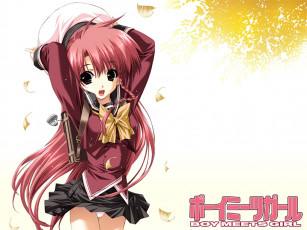 Картинка аниме boy meets girl