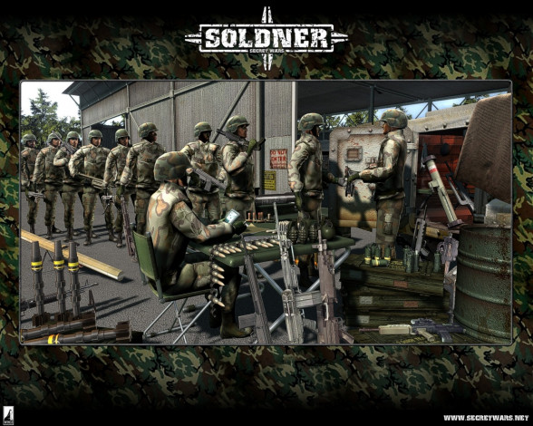 Обои картинки фото видео, игры, soldner, secret, wars