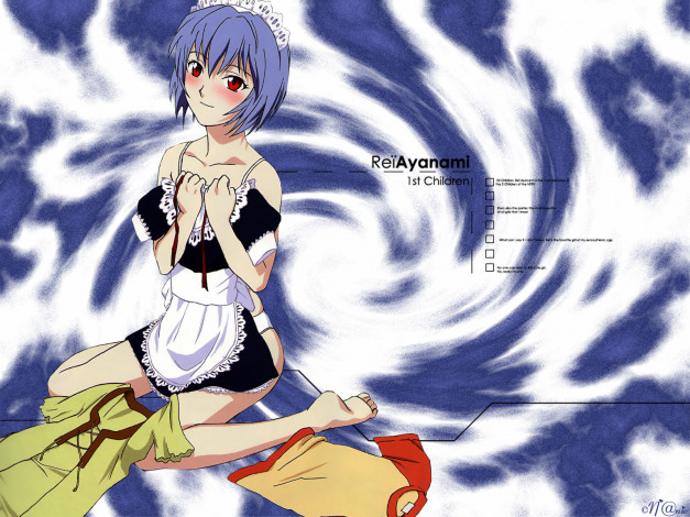 Обои картинки фото аниме, evangelion