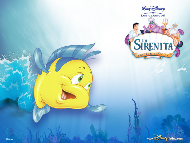 Обои картинки фото мультфильмы, the, little, mermaid