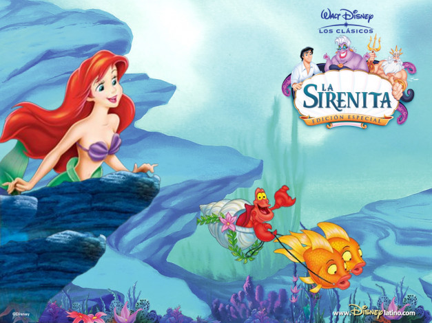 Обои картинки фото мультфильмы, the, little, mermaid