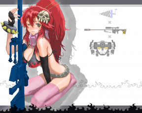 Картинка аниме tengen toppa gurren lagann yoko littner