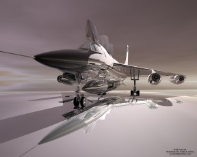 Картинка авиация 3д рисованые graphic