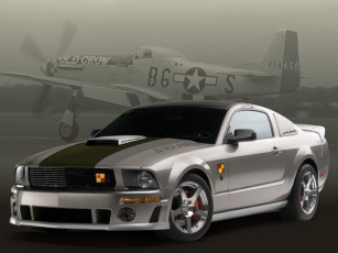 Картинка 2008 roush 51a mustang автомобили ford