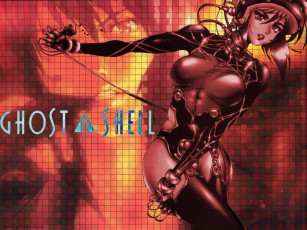 Картинка аниме ghost in the shell