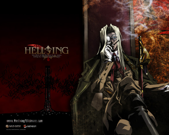 Обои картинки фото аниме, hellsing