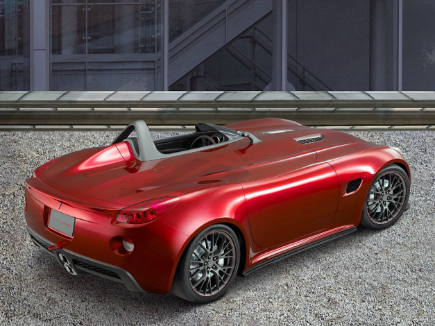 Обои картинки фото 2007, pontiac, solstice, sd, 290, race, concept, автомобили