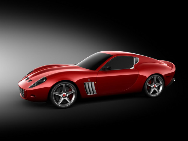 Обои картинки фото 2009, vandenbrink, ferrari, 599, gto, автомобили