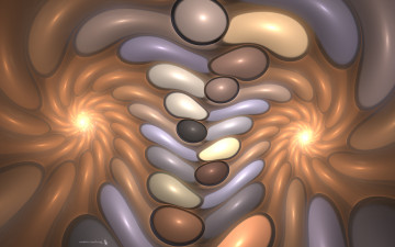 Картинка 3д графика fractal фракталы