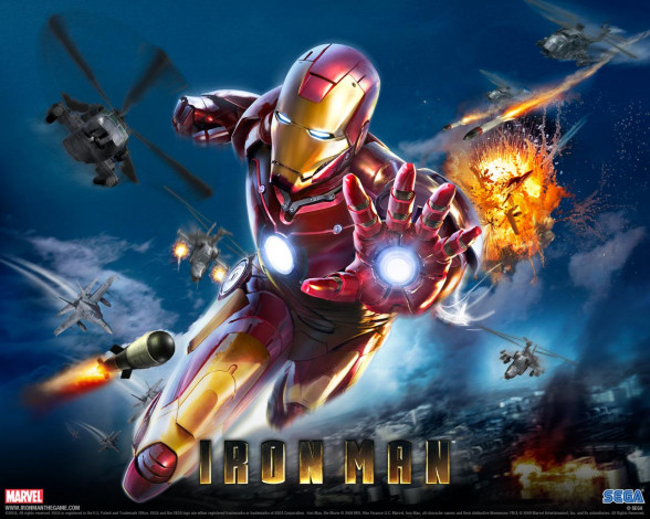 Обои картинки фото iron, man, видео, игры