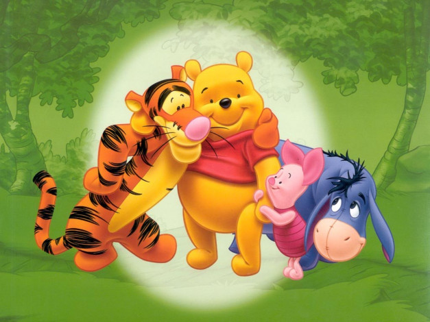 Обои картинки фото мультфильмы, winnie, the, pooh