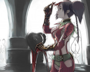 Картинка аниме weapon blood technology