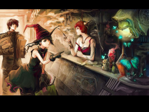 Картинка аниме halloween magic