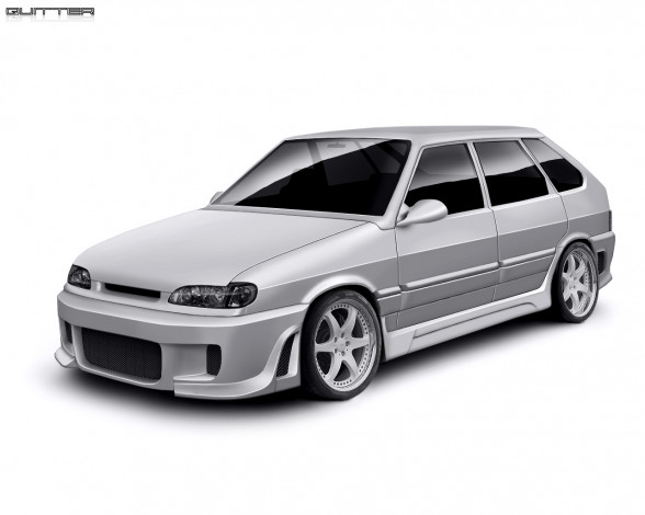 Обои картинки фото автомобили, виртуальный, тюнинг