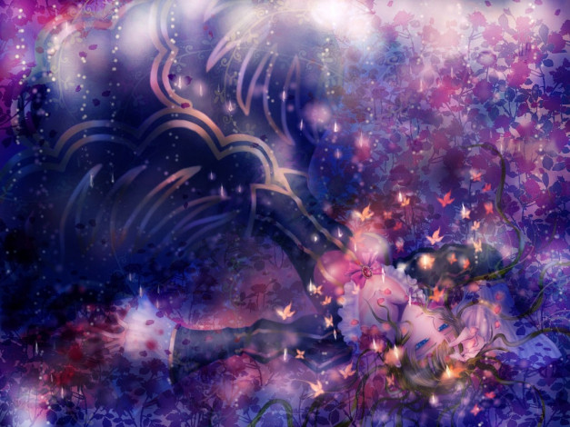 Обои картинки фото аниме, umineko, no, naku, koro, ni