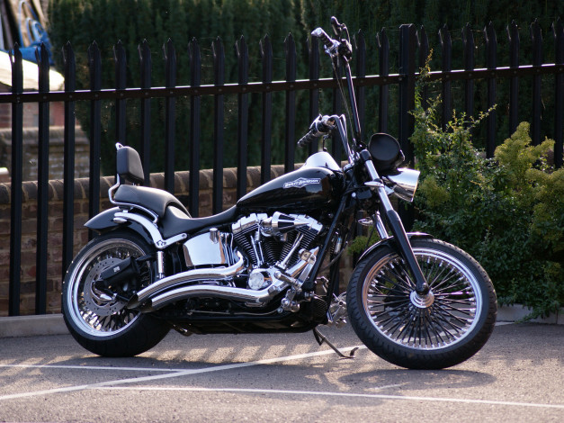 Обои картинки фото мотоциклы, harley, davidson