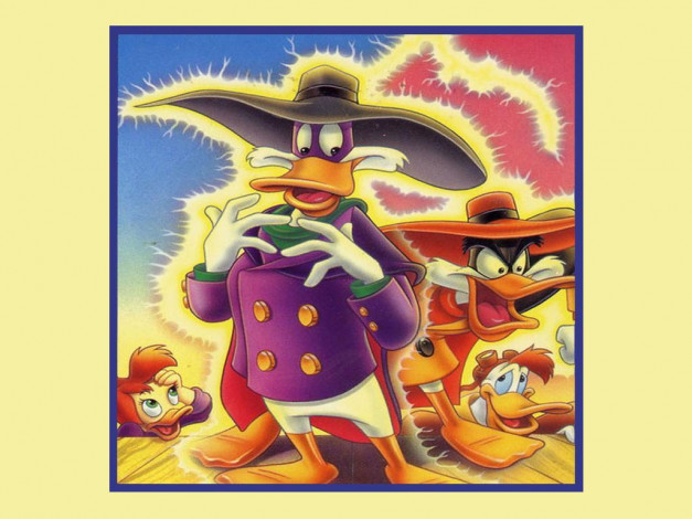 Обои картинки фото мультфильмы, darkwing, duck
