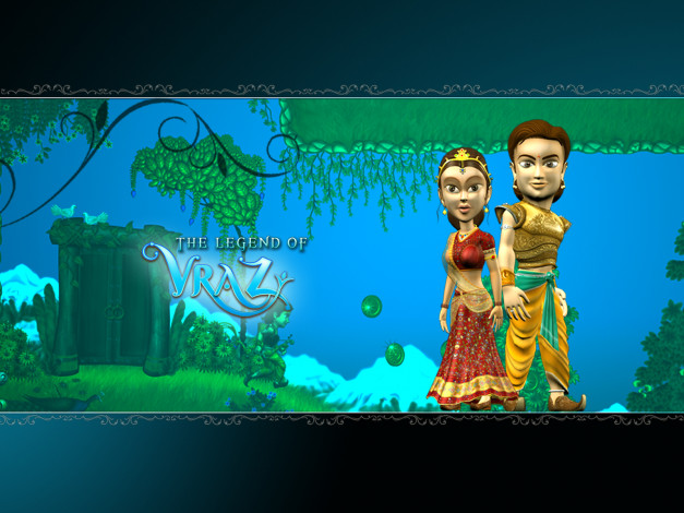 Обои картинки фото the, legend, of, vraz, видео, игры