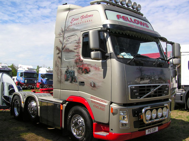 Обои картинки фото автомобили, volvo, trucks