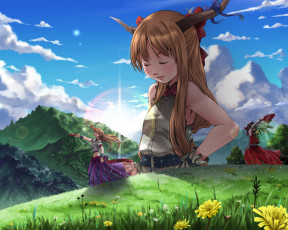 Картинка аниме touhou