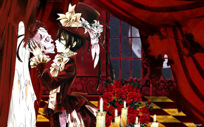 Обои картинки фото аниме, kuroshitsuji