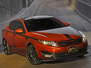 Картинка kia optima hybrid slam dunk blake griffin автомобили