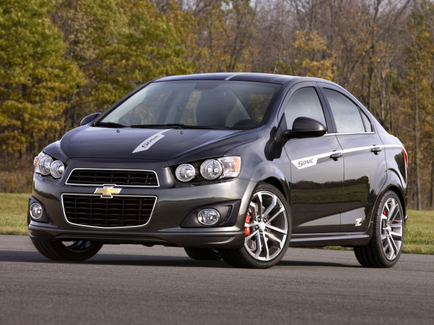 Обои картинки фото chevrolet, sonic, spec, sedan, concept, автомобили