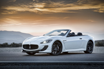 Картинка maserati grancabrio mc автомобили скорость автомобиль красота стиль