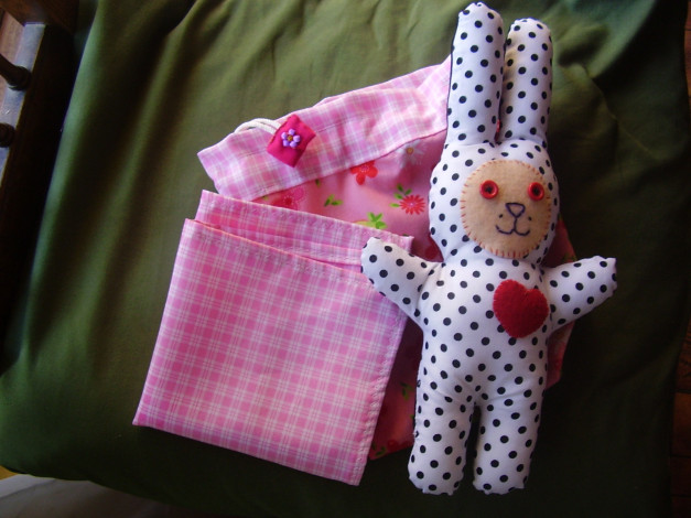 Обои картинки фото разное, игрушки, зайчик