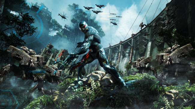 Обои картинки фото crysis, видео, игры, 3