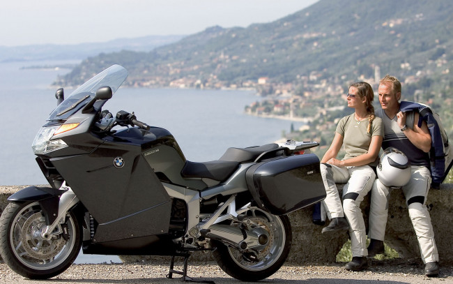 Обои картинки фото мотоциклы, bmw, k, 1200, gt