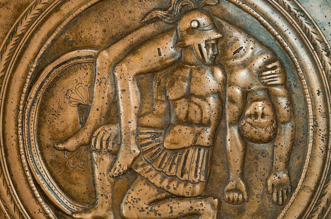 Обои картинки фото разное, рельефы, статуи, музейные, экспонаты, чиканка, медь, металл