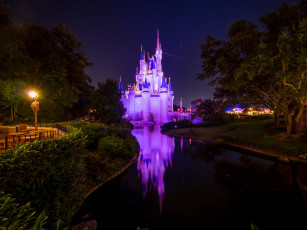 Картинка города диснейленд парк замок волшебное королевство