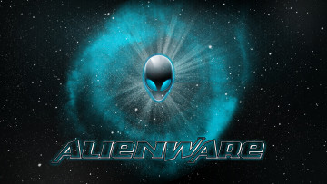 Картинка компьютеры alienware логотип фон
