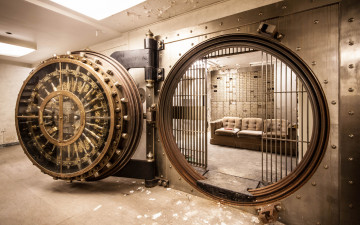 Картинка разное другое диван дверь хранилище банк депозитарий