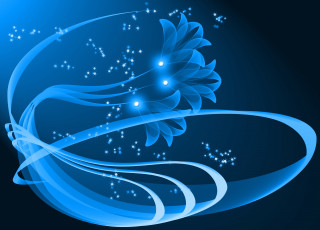 Картинка векторная+графика цветы+ flowers цветы