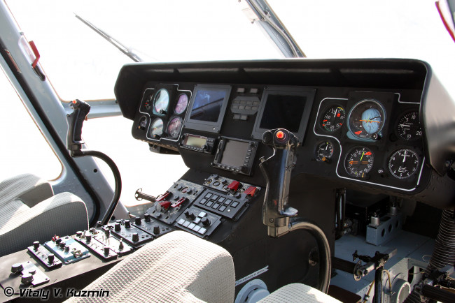 Обои картинки фото авиация, кабина пилотов, ансат