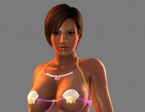 Картинка 3д+графика люди+ people девушка взгляд фон