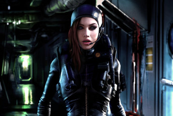 Картинка видео+игры resident+evil +revelations лицо девушка jessica sherawat