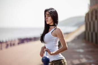 Картинка девушки -unsort+ брюнетки +шатенки лицо взгляд