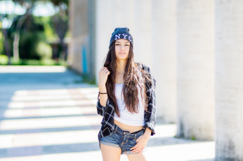 Картинка девушки -unsort+ брюнетки +шатенки взгляд лицо