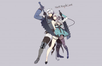 обоя видео игры, nier, kaine