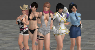 Картинка 3д+графика люди+ people девушки взгляд фон