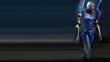 Картинка аниме evangelion меха робот eva