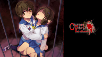 Картинка corpse+party аниме грудь фон взгляд девушка